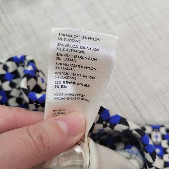 Anthropologie Maeve Pull On Bootcut Pants Blue XS - Picture 12 of 14